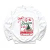 Simply Sage Market Tis The Season To Read Red Truck - Women's Graphic Sweatshirt In White