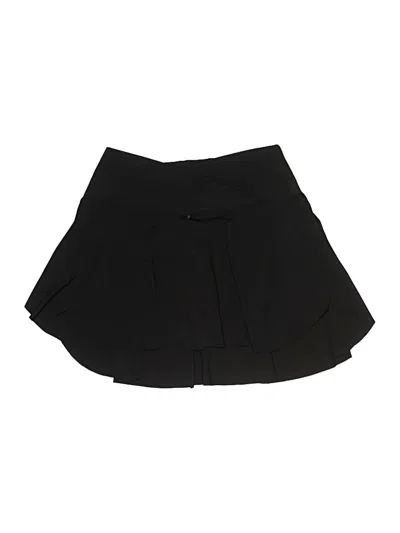 Pre-owned Simply Southern Active Skort In Black