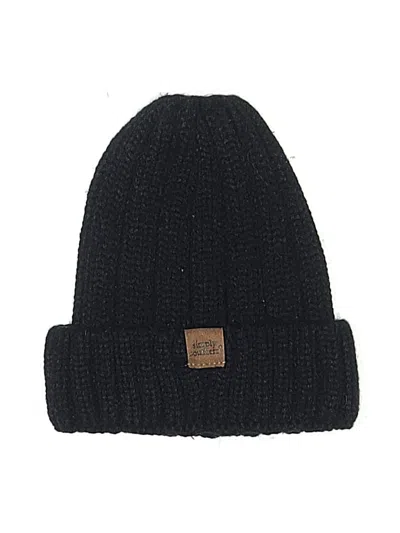 Pre-owned Simply Southern Beanie Hat In Black