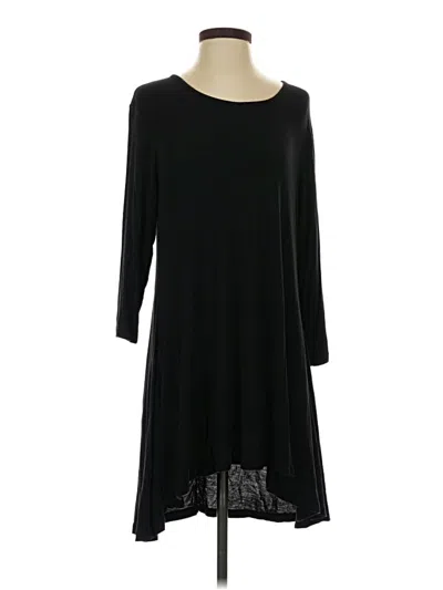 Pre-owned Simply Southern Casual Dress In Black