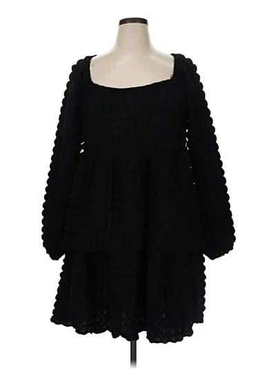 Pre-owned Simply Southern Casual Dress In Black