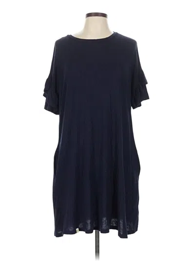Pre-owned Simply Southern Casual Dress In Blue