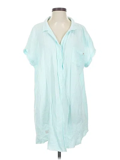 Pre-owned Simply Southern Casual Dress In Blue