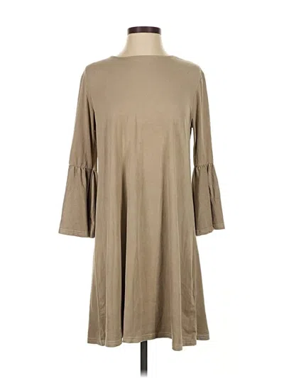Pre-owned Simply Southern Casual Dress In Brown