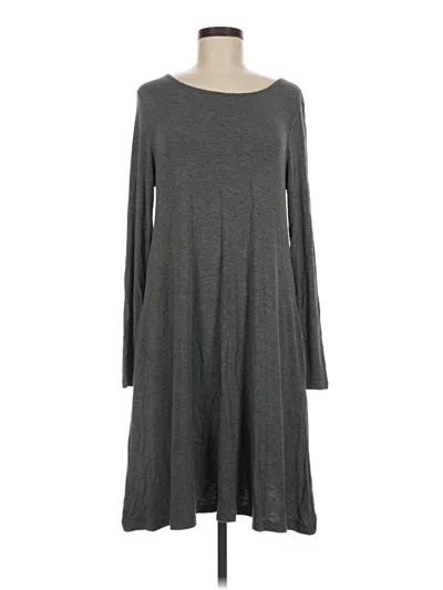 Pre-owned Simply Southern Casual Dress In Gray