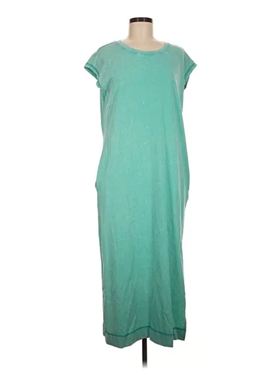 Pre-owned Simply Southern Casual Dress In Teal