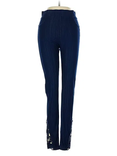 Pre-owned Simply Southern Casual Pants In Blue