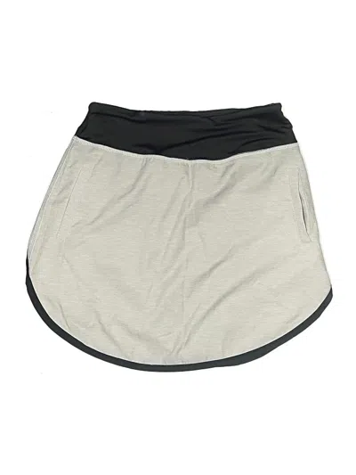 Pre-owned Simply Southern Casual Skirt In Gray