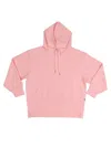 Simply Southern Delin Ribbed Hoodie In Petal In Pink