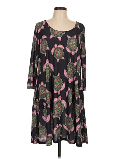 Pre-owned Simply Southern Kimono In Black