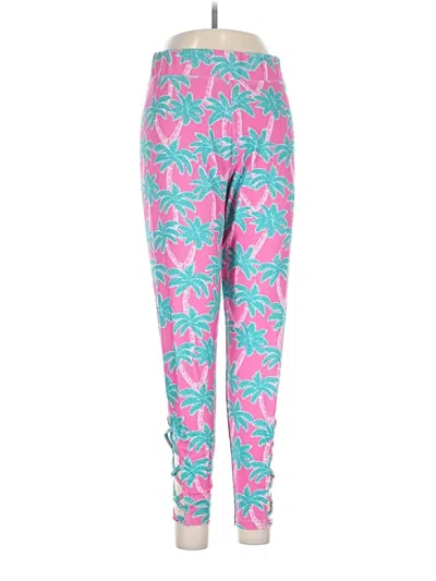 Pre-owned Simply Southern Leggings In Pink