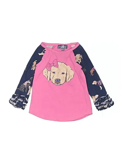 Pre-owned Simply Southern Babies' Long Sleeve T-shirt In Pink