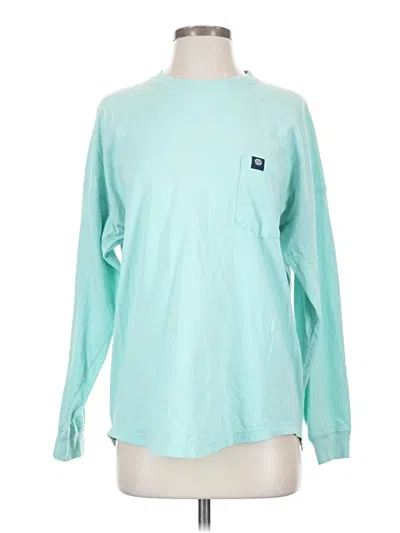 Pre-owned Simply Southern Long Sleeve T-shirt In Teal