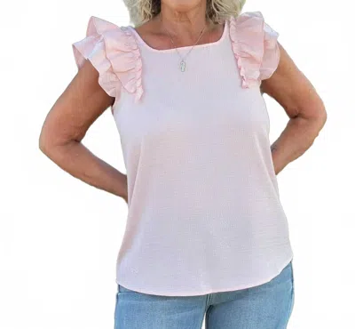 Simply Southern Mirabella Top In Pink