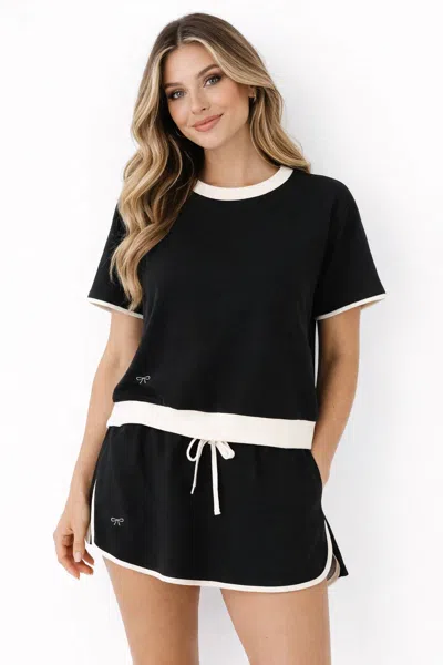 Simply Southern On The Move Two Piece Set In Black