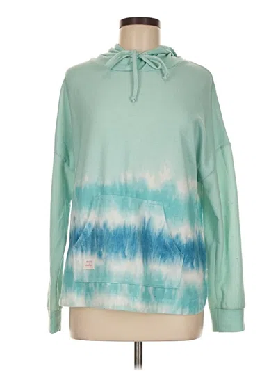 Pre-owned Simply Southern Pullover Hoodie In Blue