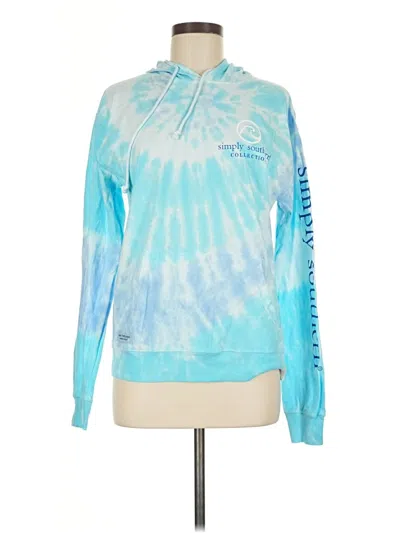 Simply Southern Pullover Hoodie In Blue