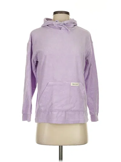 Pre-owned Simply Southern Pullover Hoodie In Purple