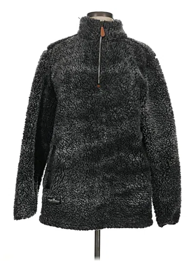 Pre-owned Simply Southern Pullover Sweater In Black