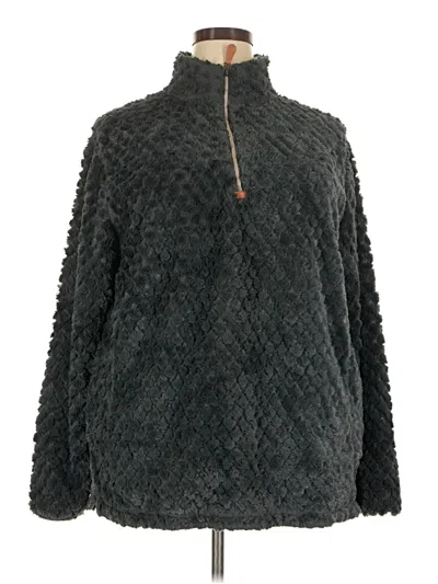 Pre-owned Simply Southern Pullover Sweater In Black