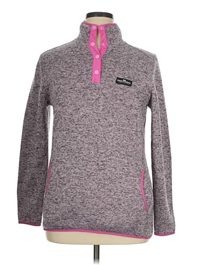 Pre-owned Simply Southern Pullover Sweater In Gray