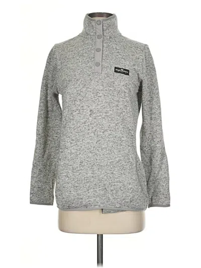 Pre-owned Simply Southern Pullover Sweater In Gray