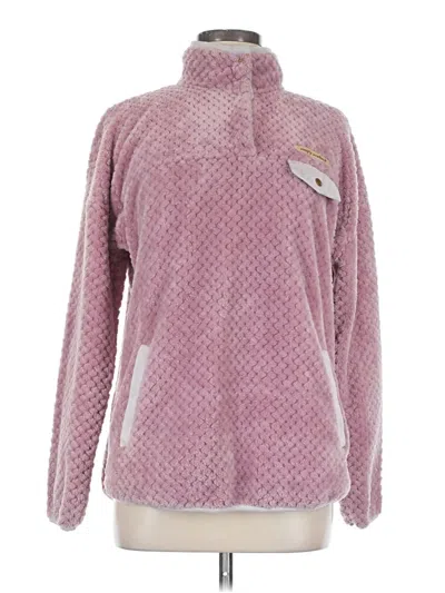Pre-owned Simply Southern Pullover Sweater In Pink