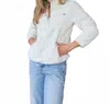Simply Southern Sherpa Pullover Sweatshirt In Ivory In White
