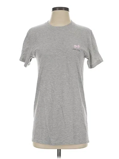 Pre-owned Simply Southern Short Sleeve T-shirt In Gray