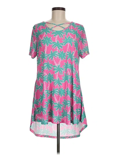 Pre-owned Simply Southern Short Sleeve T-shirt In Pink