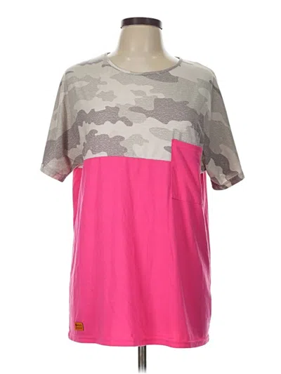 Pre-owned Simply Southern Short Sleeve T-shirt In Pink