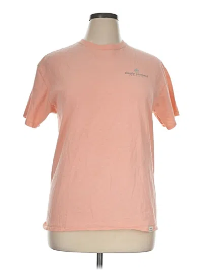 Pre-owned Simply Southern Short Sleeve T-shirt In Pink