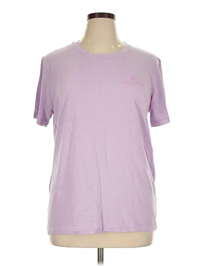 Pre-owned Simply Southern Short Sleeve T-shirt In Purple