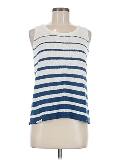 Pre-owned Simply Southern Sleeveless T-shirt In Blue