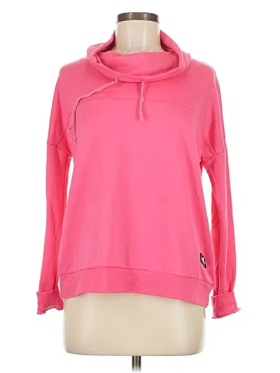 Pre-owned Simply Southern Sweatshirt In Pink