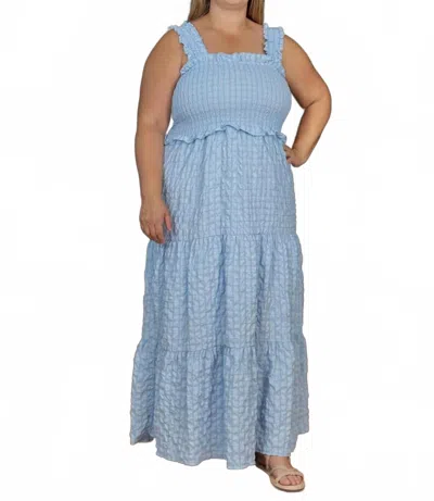 Simply Southern The Jocelyn Maxi Dress In Light Blue