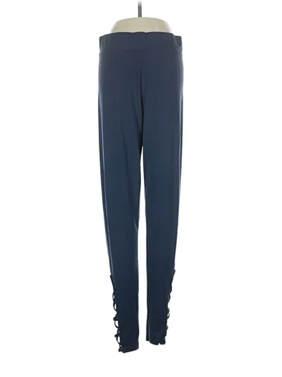 Pre-owned Simply Southern Track Pants In Blue