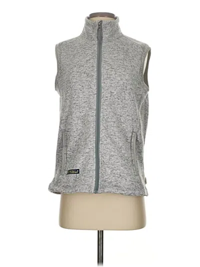 Pre-owned Simply Southern Vest In Gray