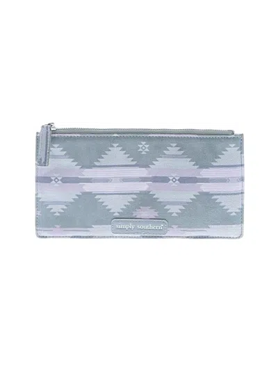 Pre-owned Simply Southern Wallet In Gray