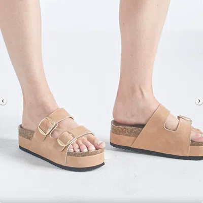 Simply Southern Women 0125 Platform Sandle In Copper In Neutral