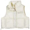 Simply Southern Women's Cropped Vest In Ivory In Neutral