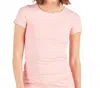 Simply Southern Women's Double Layer Stretchy Top In Petal Pink In Pink