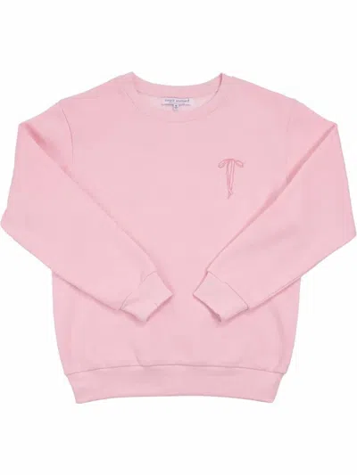 Simply Southern Women's Faith Crewneck Sweatshirt In Pink