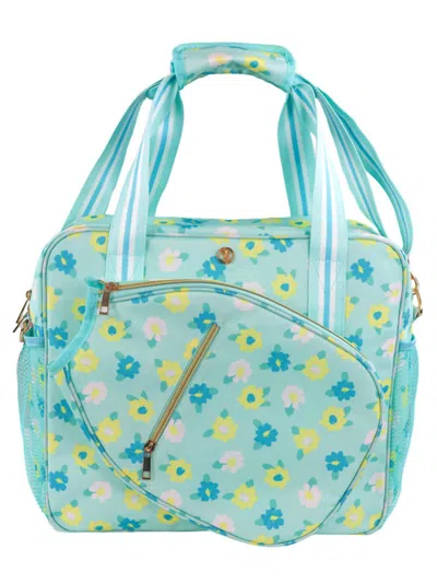 Simply Southern Women's Pickleball Bag In Flowers In Multi