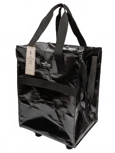 Simply Southern Women's Rolling Tote Bag In Black