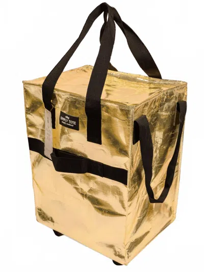 Simply Southern Women's Rolling Tote Bag In Gold