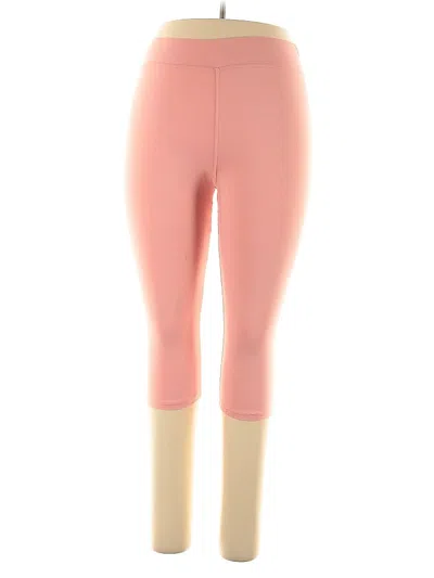 Pre-owned Simply Southern Yoga Pants In Pink