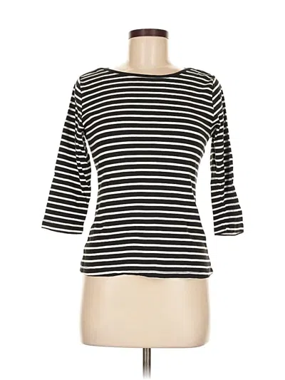 Pre-owned Simply Styled 3/4 Sleeve T-shirt In Black