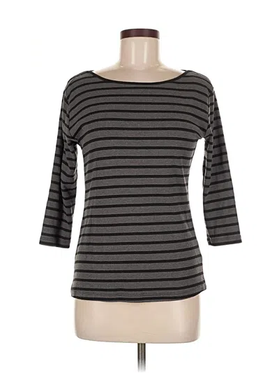 Pre-owned Simply Styled 3/4 Sleeve T-shirt In Gray