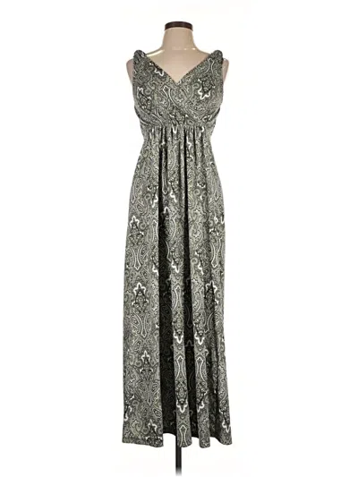 Pre-owned Simply Styled Casual Dress In Silver